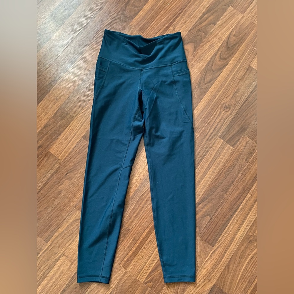 OLD NAVY DARK TEAL GYM LEGGINGS